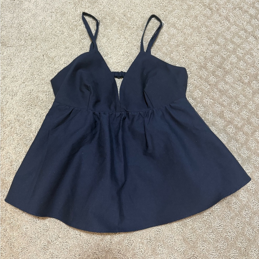 Abercrombie & Fitch Navy Camisole Top